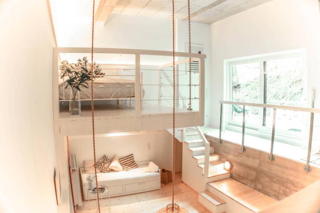 Pool-Loft: Wandern, Erholen & Sauna Siebengebirge Erpel Exterior foto
